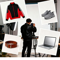 Services de conception graphique pour la photographie, retouche d'images pour le commerce électronique transfrontalier, conception d'impression, logo personnalisable, solutions OEM, services vidéo