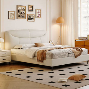 Base de Cama Tapizada Minimalista Italiana con Plataforma, Láminas de Madera de Pino Resistentes, Cama con Almacenamiento y Elevación a Gas S06 - Product Image 4