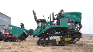 Trattore Cingolato Mini da 80 CV Direttamente dalla Fabbrica, Macchinario Agricolo Cinese Usato, Trattore Rotante per Fattoria in Offerta, Nuovo a Buon Prezzo - Product Image 4