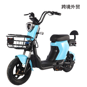 Electric <b>Scooter</b> 350W 48V12AH Brushless Motor Hydraulic Shock Absorber With Seat And Basket For Leisure Use - Product Image 4