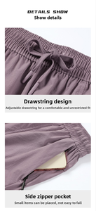 Shorts pour hommes de qualité supérieure, décontractés, taille mi-haute, écologiques, à séchage rapide, pour l'entraînement, le jogging, la salle de sport et la course athlétique - Product Image 5