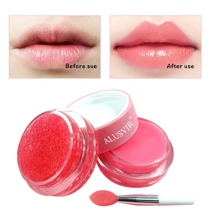 ลิปบาล์มบำรุงริมฝีปากสีชมพูน้ำตาลลิปสครับผลิตภัณฑ์บำรุงริมฝีปากจากผลไม้ออร์แกนิคธรรมชาติผลิตจากวีแกนสั่งติดฉลากส่วนตัว - Product Image 2