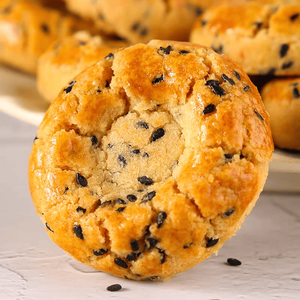 Biscuits croustillants au sésame <span class=keywords><strong>noir</strong></span> salé <span class=keywords><strong>et</strong></span> aux saveurs <span class=keywords><strong>de</strong></span> fromage <span class=keywords><strong>et</strong></span> <span class=keywords><strong>de</strong></span> chocolat, vente chaude en usine, glucides pour collation - Product Image 5