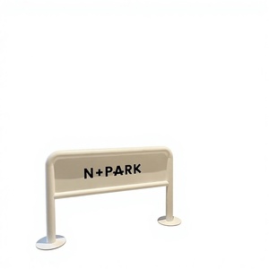 Panneau vertical mobile en métal pour porte de magasin extérieur, <span class=keywords><strong>barrière</strong></span> d'isolation, signalisation <span class=keywords><strong>anti</strong></span>-<span class=keywords><strong>Stationnement</strong></span> - Product Image 5