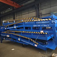 Rampe de chargement mobile hydraulique en acier 8T 10T 12T avec garde-corps de 40 cm pour utilisation en entrepôt et conteneur