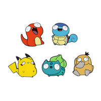 Bros Pin Pokemon Lucu Bergambar Kartun, Aksesoris Lencana Logam Pikachu Monster Saku yang Dapat Dipersonalisasi