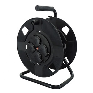 Carrete de Cable H07RN-F 3G2.5mm 25M con 4 Tomas Schuko, Caja de Cable con Cable de Extensión, Enrollador de Cable - Product Image 3