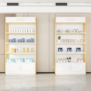 Étagère de présentation pour salon écologique avec logo personnalisé, structure en acier renforcé, support de présentation robuste pour salon de beauté et salon de coiffure - Product Image 4