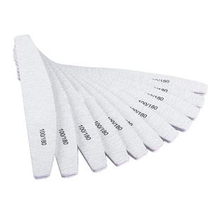 <span class=keywords><strong>Lime</strong></span> à ongles professionnelle 100/180, papier de verre demi-lune, tampon de ponçage, meulage - Product Image 3