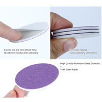 Disques de ponçage OEM remplaçables à grain moyen 80 pour lime à pieds électrique, éliminateur de callosités, diamètre 75 mm, garantie 3 ans