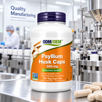 Capsules de Psyllium : Complément Alimentaire à Base de Fibres Végétales pour Nutrition Quotidienne – Marque Privée, Fabricant OEM, Vente en Gros, Approvisionnement en Vrac