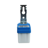 Interrupteur à capteur de lumière LED crépusculaire et du crépuscule, réglable, pour éclairage d'ambiance 8-30 Lux 220-240V AC, blanc, pour extérieur, rue, allée, cellule photoélectrique