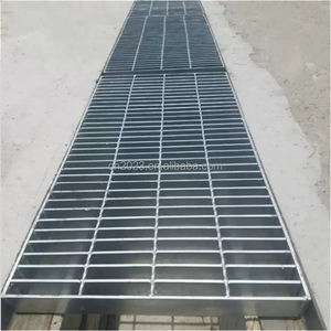 Penutup penguras dek logam 24X24 kustom kisi garasi baja galvanis parutan lantai baja tahan karat Harga kompetitif - Product Image 3