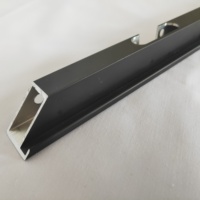 Profilés de porte en aluminium durables de l'usine professionnelle série 6000 pour la décoration de la maison Service de coupe personnalisé de soudage LED robuste