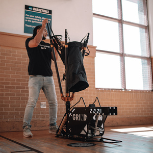 Personal Portable Adjustable Basketball <b>Rebound</b> Machine N1601 Slim Foldable for Continuous Drills N1601 (Slim) Basketball Shooti - Product Image 1