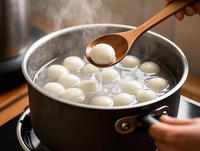 Emballage personnalisable Yuanxiao, gâteaux du Festival des Lanternes, saveur noix, mélange de noix de cajou, de noix de Grenoble et de graines de melon, pour aliments pratiques