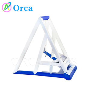 Balançoire à eau gonflable en PVC personnalisée High Flying Fun et fusée à eau pour les parcs aquatiques extérieurs et les aventures en mer - Product Image 6