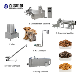 Máquina Extrusora de Pellets para Producción de Alimento para Gatos y Peces, Superventas, Capacidad de 100-1200 kg/h, 380V/440V, 1 Año de Garantía, Servicio Global - Product Image 2