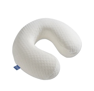 หมอนเดินทางรูปตัวยูแบบยุโรปขนาด30*30*12เคสผ้าเมมโมรีโฟมเฟอร์นิเจอร์เพื่อสุขภาพนอนหลับลึกสำหรับรถยนต์บ้านและโรงแรม - Product Image 1