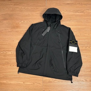 <span class=keywords><strong>Veste</strong></span> de pêcheur pour <span class=keywords><strong>homme</strong></span> en nylon, style '<span class=keywords><strong>Stone</strong></span>', à capuche et <span class=keywords><strong>zippée</strong></span>, résistante à l'eau, légère, décontractée, pour l'extérieur, collection <span class=keywords><strong>Island</strong></span> Printemps Automne, en stock - Product Image 4