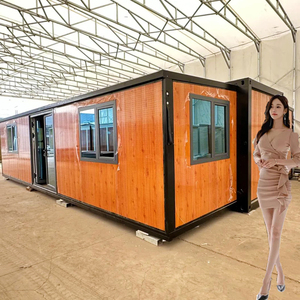 ก่อสร้าง2020อสังหาริมทรัพย์ prefab วิลล่าบ้านเหล็กเบา