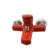 Robinet de douche 3 voies moderne de style hôtelier chinois, en plastique avec finition marbre, à poignée unique, jet de pluie, avec mitigeur et cartouche céramique