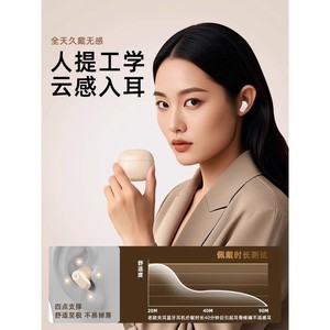 Tws Earphones Noise Cancelling True Wireless <b>Bluetooth</b> 5.0 <b>With</b> ENC IpX4 Waterproof Touch Control Type C Charging - Product Image 4