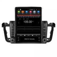 Autoradio Tesla Android 13 IPS DSP RDS 8+128G pour Peugeot 508 2011-2018 avec caméra 360°, Mirror Link, Bluetooth et vidéo