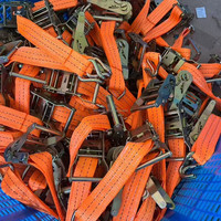 Correa de trinquete de carga de 2 pulgadas, amarre de apriete, correas de transporte personalizadas