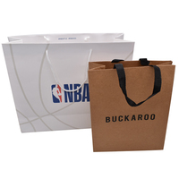 Sac cadeau de luxe en carton kraft recyclable avec impression offset et logo personnalisé pour vêtements, bougies, cadres photo et emballages artisanaux