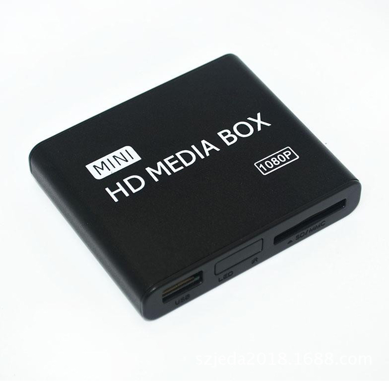 1080PミニHDDメディアプレーヤーMKVH.264 RMVBフルHD、ホストUSB