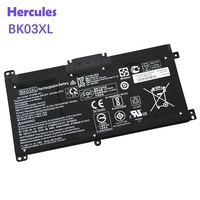 BK03XL HSTNN-LB7S HSTNN-UB7G batterie d'ordinateur portable TPN-W125 pour batterie d'ordinateur portable rechargeable HP Pavilion X360 série 14