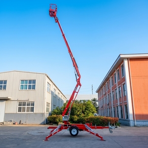 Plataforma Elevadora Articulada Remolcable, Telescópica, Hidráulica, con Motor Diésel/Eléctrico para Construcción, Mantenimiento y <span class=keywords><strong>Alquiler</strong></span> - Product Image 3
