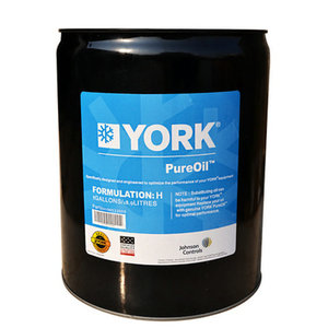 Huile de réfrigération York PureOil 18,9 litres Formule H pour climatisation centralisée - Product Image 1