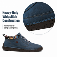 Bottes Martin en gros pour hommes et femmes, tige en microfibre, semelle antidérapante, chaussures décontractées et de travail, grandes tailles jusqu'à la taille EU 47