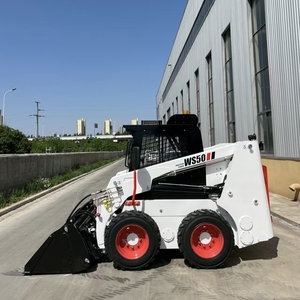 Chargeuse compacte HS50 Débit hydraulique <span class=keywords><strong>65L</strong></span>/min Pression 180bar Cabine fermée avec climatisation Moteur diesel 4 cylindres - Product Image 2