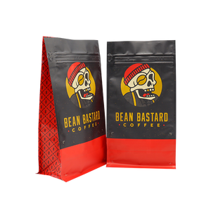 Sacchetti con Fondo Piatto e Chiusura a Zip per <span class=keywords><strong>Caffè</strong></span> Tostato 125g 8 oz 340g, Confezioni Alimentari Personalizzate Doypack con Valvola - Product Image 6