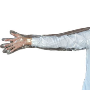 Gants vétérinaires longs en LDPE d'<span class=keywords><strong>insémination</strong></span> artificielle de ferme bovine porcine épaissie pour bovins chevaux moutons et taureaux - Product Image 4