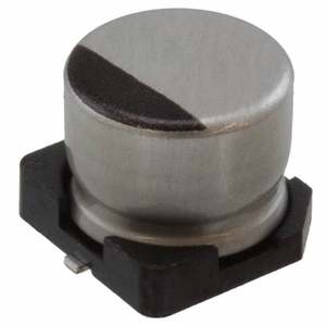 Fournisseurs de composants électroniques originaux UWZ1V470MCL1GS, condensateurs électrolytiques en aluminium 47 µF ±20% 35V, montage en surface - Product Image 1