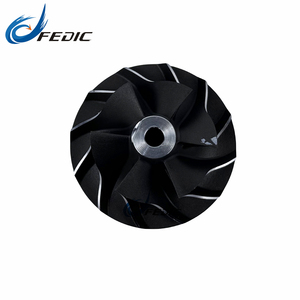 Rueda de compresor Turbo GT1749V 717858 para Audi A4 A6 Skoda Superb VW Passat B5 1,9 <span class=keywords><strong>TDI</strong></span> B6 96Kw 130HP AFV AWX 2000-2004 - Product Image 3