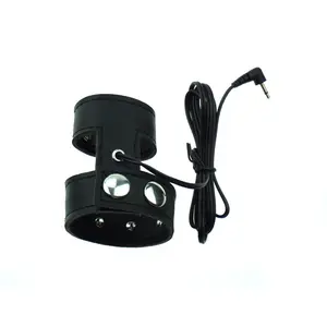 Elektrische Schok <span class=keywords><strong>Penis</strong></span> <span class=keywords><strong>Ring</strong></span> Pu Lederen Volwassen Seksspeeltjes <span class=keywords><strong>Cock</strong></span> <span class=keywords><strong>Ring</strong></span>. - Product Image 1