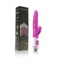 Vibrador de Doble Cabeza, Masajeador Vaginal, Juguetes Sexuales para Mujeres, Estimulador de Clítoris y Punto G, Huevo Vibrador, Masturbador Femenino