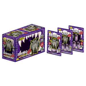 3D-Lentikulardruck Männer-Enhancement-Flaschenkarte Crazy <span class=keywords><strong>69</strong></span> Rhino 7 Kapseln Rhino Pillen Karte Leere Plastik-Kapsel-Flasche - Product Image 1