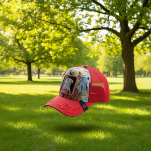 Cappello Trucker Bonnie in Tessuto a Rete, 6 Pannelli, Unisex, Traspirante, Impermeabile, Ricamato, Moda Casual Primavera-Estate - Product Image 2