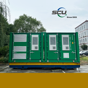 Système de stockage d'énergie solaire SCU 1MWh 2MWh en conteneur 20ft 40ft, solution hybride avec refroidissement par air - Product Image 1