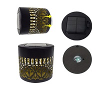 Éclairage solaire pour clôture, lampes solaires extérieures étanches pour la décoration de la maison, véranda, blanc chaud pour patio, porte d'entrée, cour, terrasse, escalier