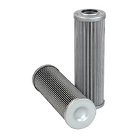 300667  01/NL250/10VG30EP  01. NL 250.10VG.30.E.P. Élément filtrant cylindrique en maille métallique avec joint d'étanchéité pour huile hydraulique