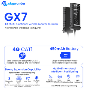 Bluetooth GX7 chống mất định vị thực đường phố bản đồ cắt điện và rung động cảnh báo <span class=keywords><strong>Mini</strong></span> GPS Tracker cho xe khác nhau và xe - Product Image 6