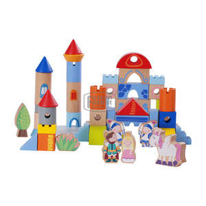 Blocs de construction en bois pour enfants, jouets avec Alphabet et nombres, unisexe - Product Image 5