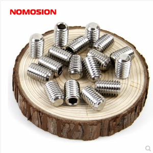 304 M3 M4 M5 <strong>M6</strong> M8 M10 M12 M14 M16 DIN913 Allen Head Hex Hexagon Socket Flat Point End <strong>Grub</strong> Bolt Set <strong>Screw</strong> - Product Image 6